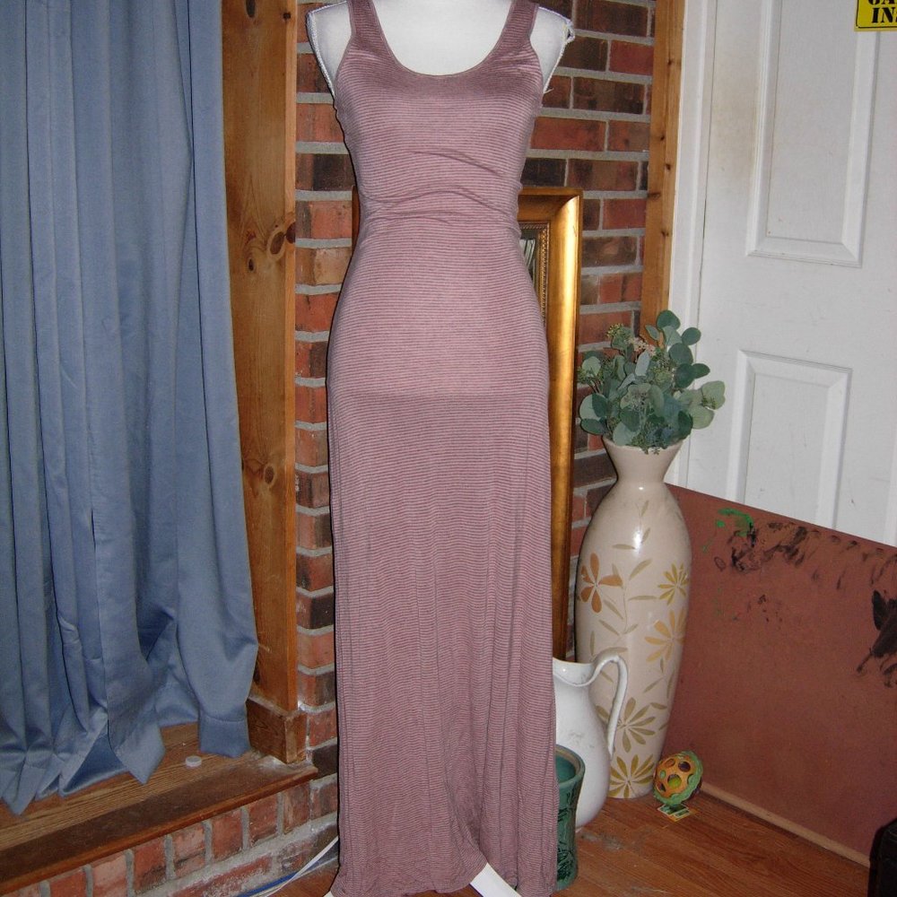 Pink Rose Racer Back Maxi Dress S